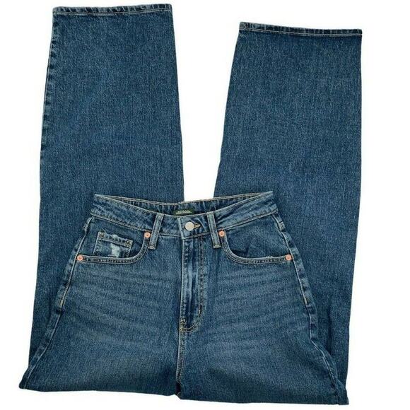 Wild Fable Jeans Women's Size 4/27 Distressed Straight Leg High Rise Baggy Denim - Picture 7 of 12
